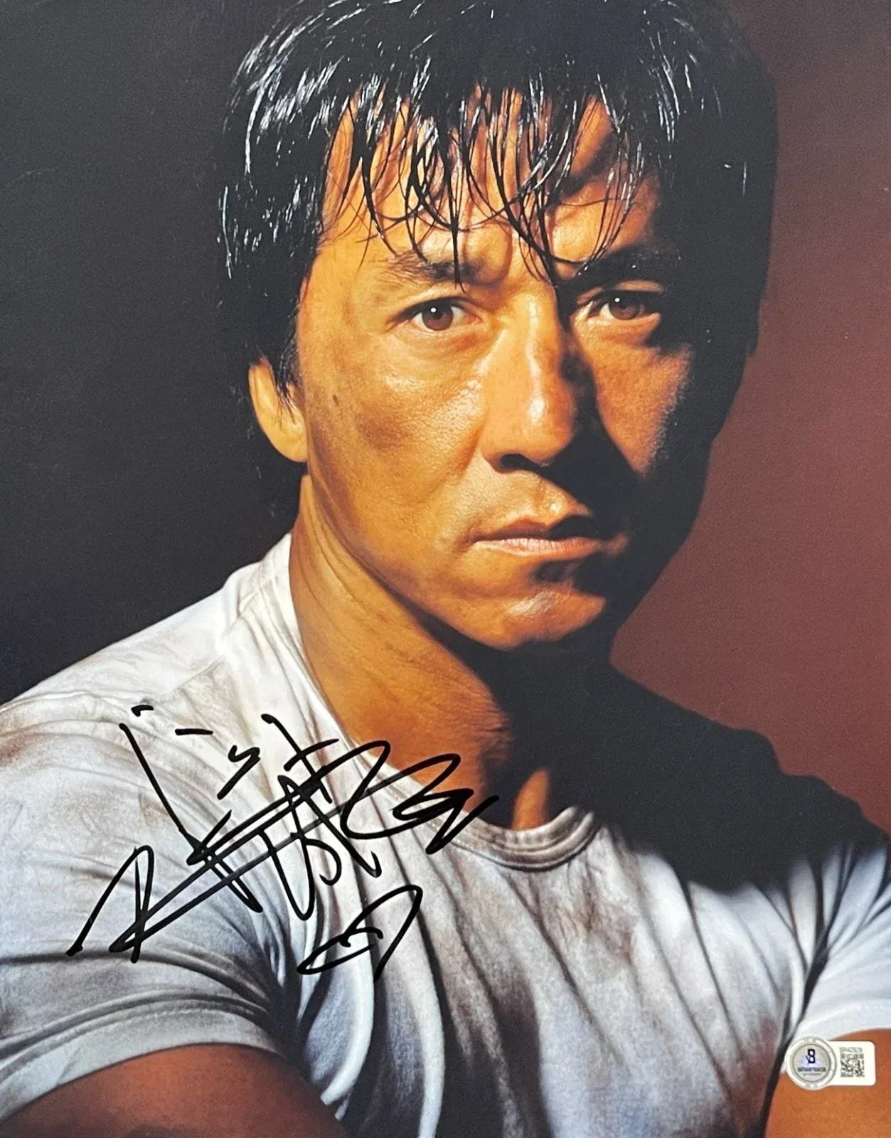 Jackie Chan Authentic Autographed 11x14 Photo