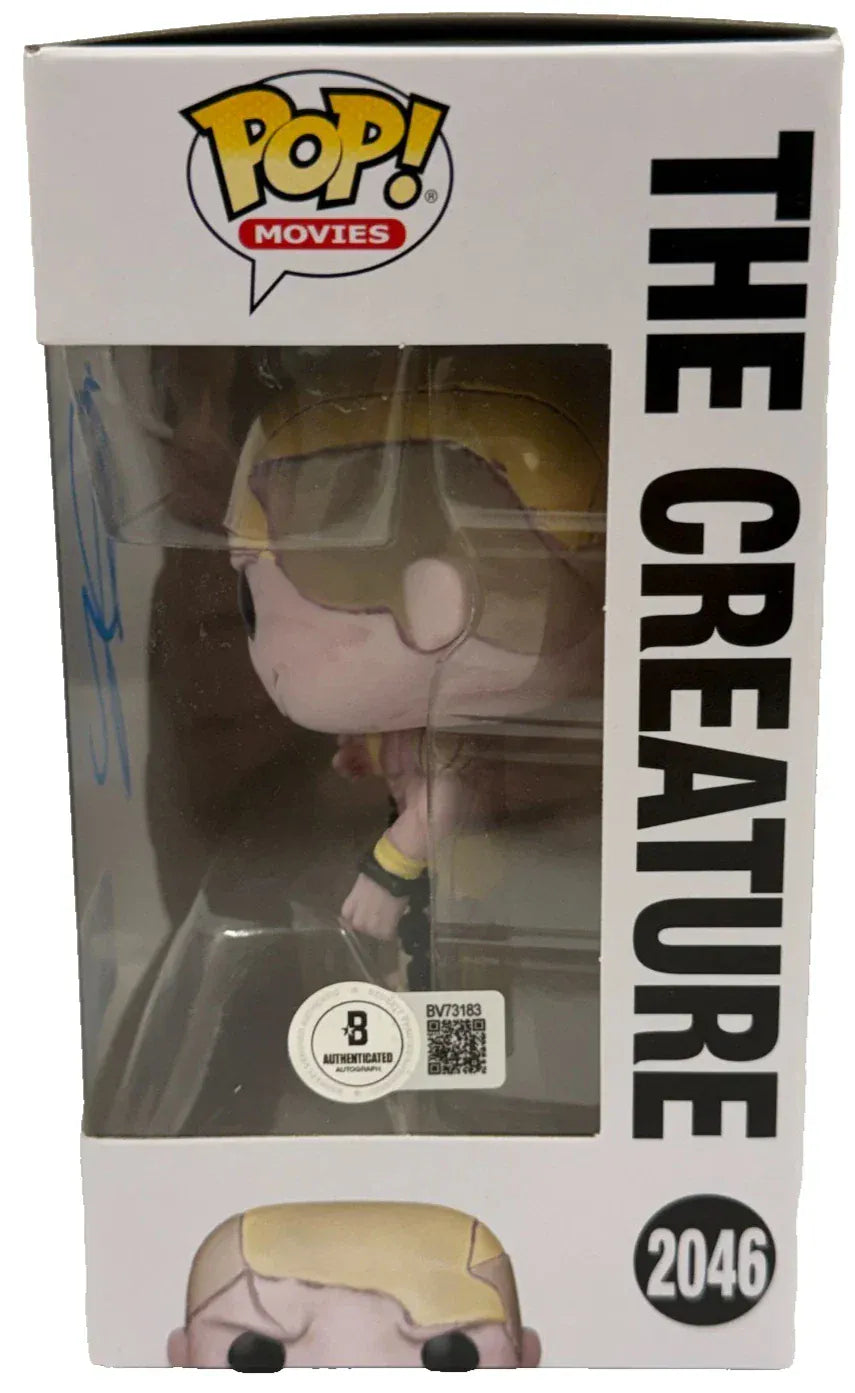 Beckett certificate of authenticity — Jacob Elordi signed The Creature Frankenstein 2046 Funko Pop Figure