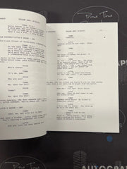 James Gandolfini The autographed script - certificate of authenticity shown