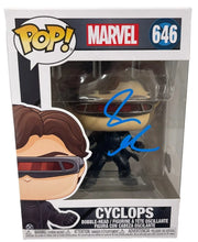 James Marsden Authentic Autographed Cyclops Marvel 646 Funko Pop Figure