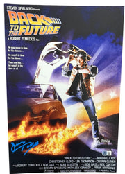 James Tolkan Signed 12x18 Photo from Back to the Future Beckett COA