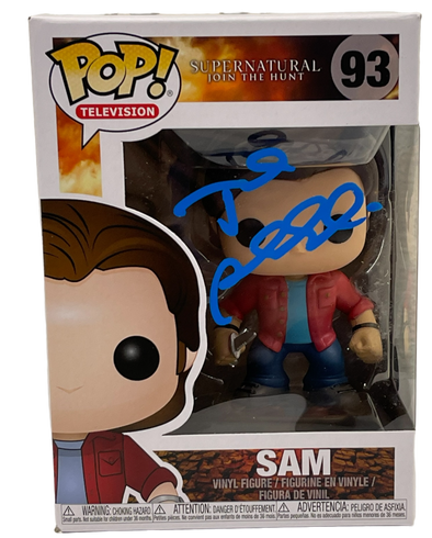 Jared Padalecki Authentic Autographed 'Sam Supernatural 93' Funko Pop Figure