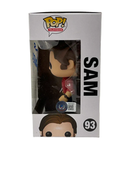 Beckett certificate of authenticity — Jared Padalecki signed Sam Supernatural 93 Funko Pop Figure