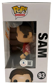 Beckett certificate of authenticity — Jared Padalecki signed Sam Supernatural 93 Funko Pop Figure