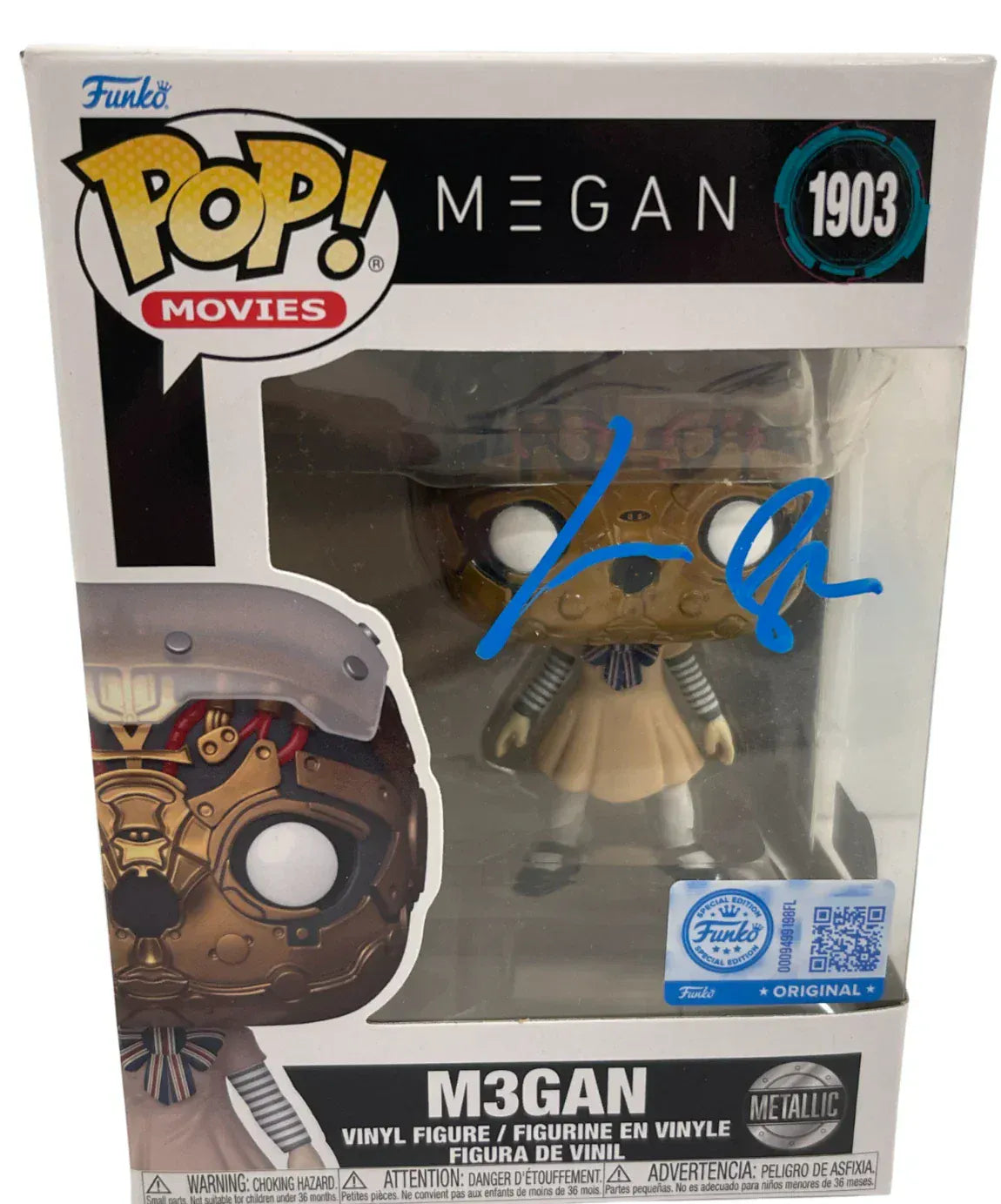 Jason Blum Signed Funko Pop Figure Beckett COA