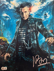 Javier Bardem signed Pirates of the Caribbean 11x14 photo — Beckett authenticated