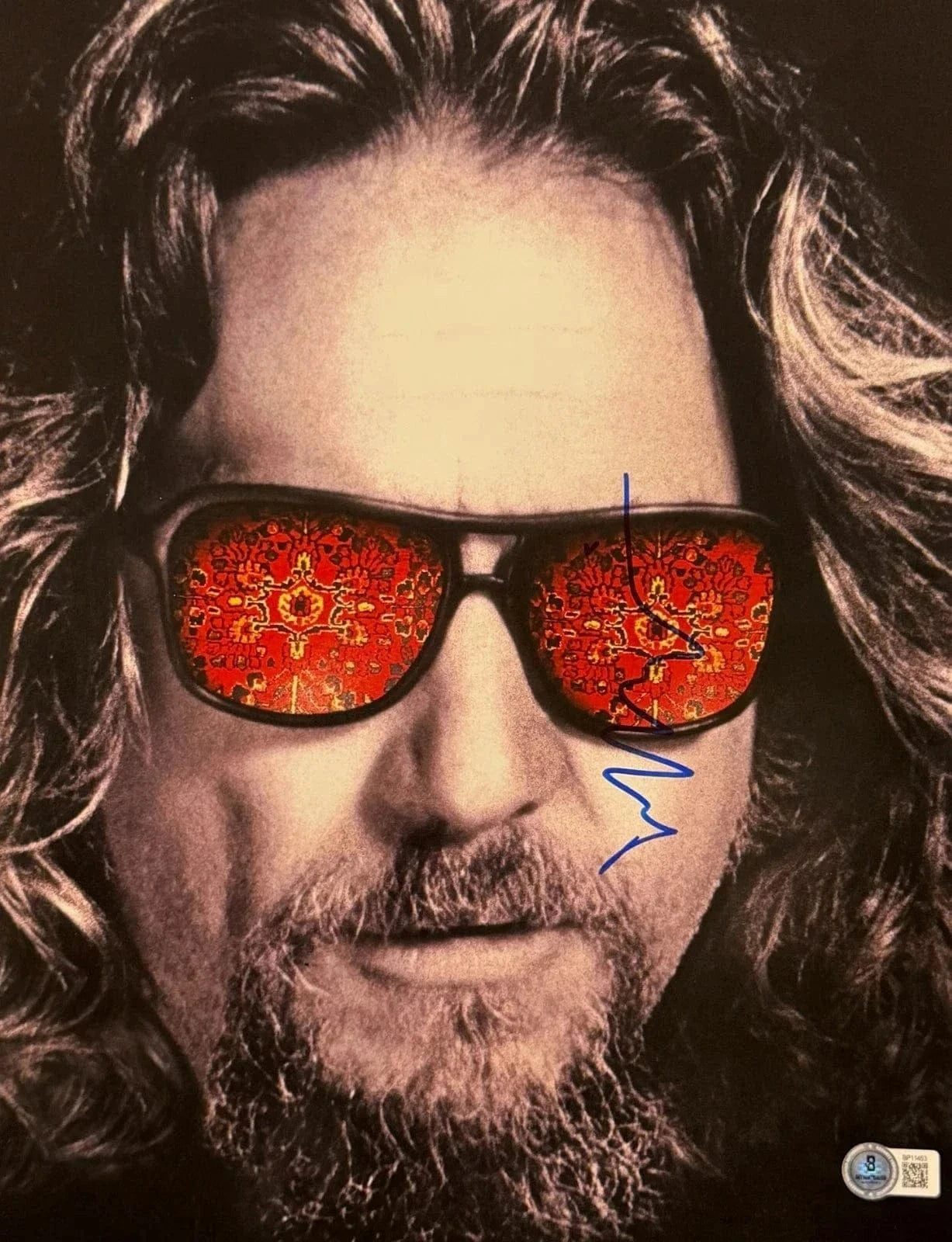 Jeff Bridges Signed 11x14 Photo from The Big Lebowski Beckett COA - Item #2