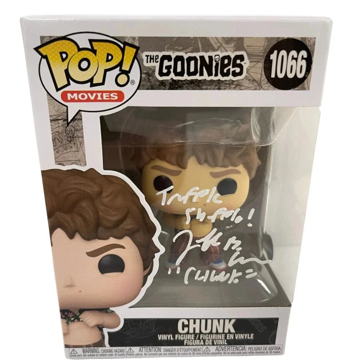 Jeff Cohen Authentic Autographed Chunk The Goonies 1066 Funko Pop Figure