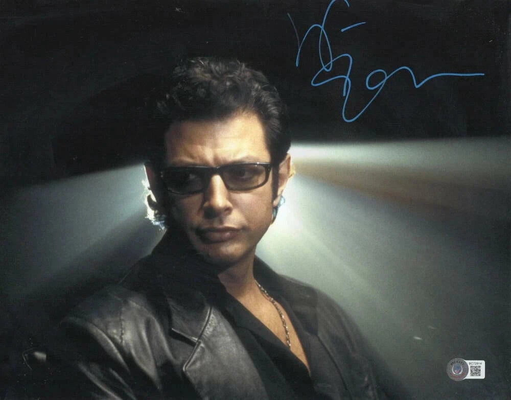 Jeff Goldblum Signed 11x14 Photo from Jurassic Park Beckett COA - Item #1