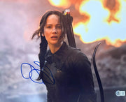Jennifer Lawrence Signed 11x14 Photo from The Hunger Games Beckett COA - Item #1