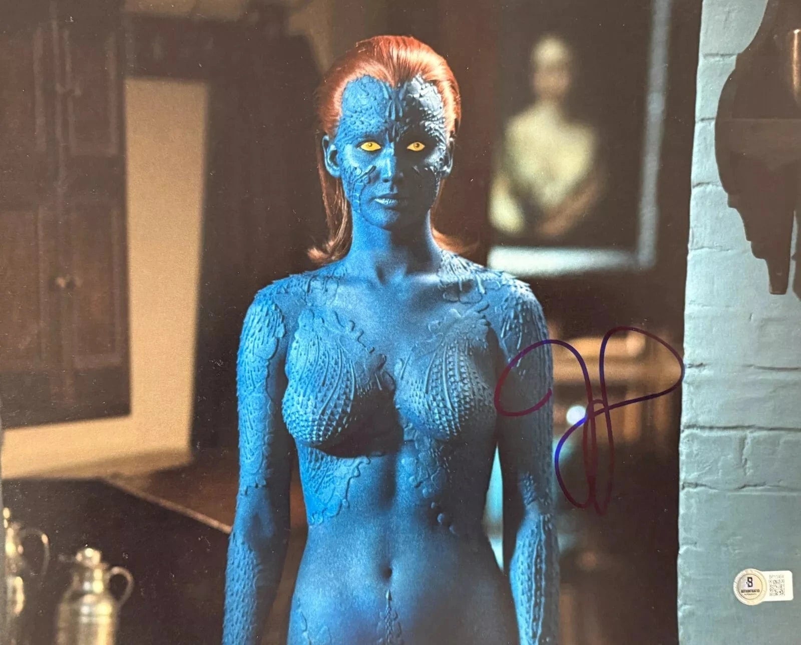 Jennifer Lawrence Signed 11x14 Photo from X-Men Beckett COA - Item #1