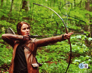 Jennifer Lawrence Signed 8x10 Photo from The Hunger Games Beckett COA - Item #18