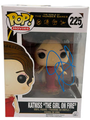 Jennifer Lawrence Signed Katniss "The Girl on Fire" The Hunger Games The Hunger Games Funko Pop Figure Beckett COA