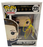 Jennifer Lawrence signed Katniss Mockingjay Hunger Games Funko Pop #231 — Beckett authenticated