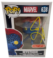 Jennifer Lawrence signed Mystique X-Men Funko Pop #638 — Beckett authenticated