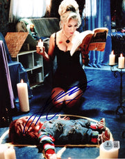 Jennifer Tilly signed Bride of Chucky 8x10 photo with Beckett Hologram & QR Code