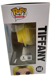 Jennifer Tilly Tiffany Bride of Chucky 468 Funko Pop Figure - COA and hologram detail