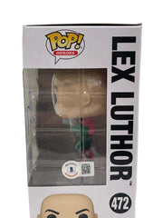 Jesse Eisenberg Signed Funko from Superman Beckett COA - Detail View