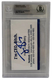 Jesse Eisenberg Signed Replica Prop from The Social Network Beckett COA - Item #2