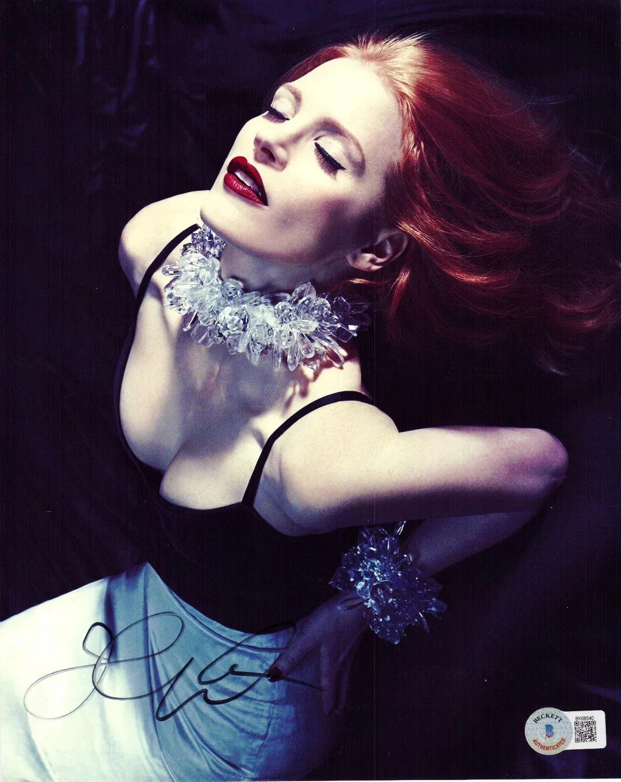 Jessica Chastain Signed 8x10 Photo Beckett COA - Item #9