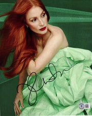 Jessica Chastain Signed 8x10 Photo Beckett COA - Item #7
