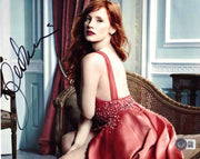 Jessica Chastain Signed 8x10 Photo Beckett COA - Item #3