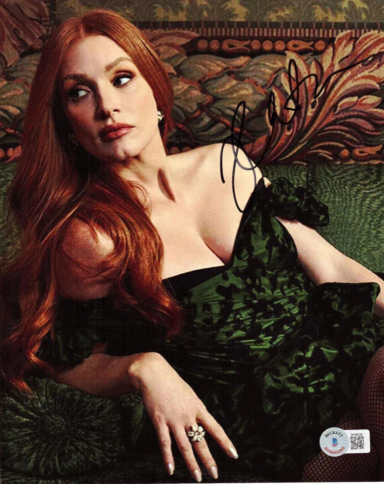Jessica Chastain Signed 8x10 Photo Beckett COA - Item #2