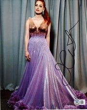 Jessica Chastain Signed 8x10 Photo Beckett COA - Item #15