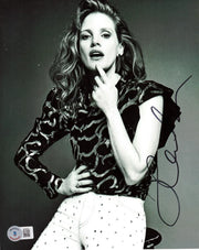 Jessica Chastain Signed 8x10 Photo Beckett COA - Item #11