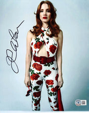 Jessica Chastain Signed 8x10 Photo Beckett COA - Item #9