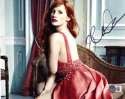 Jessica Chastain Signed 8x10 Photo Beckett COA - Item #8