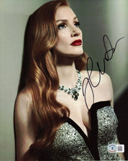 Jessica Chastain Signed 8x10 Photo Beckett COA - Item #1