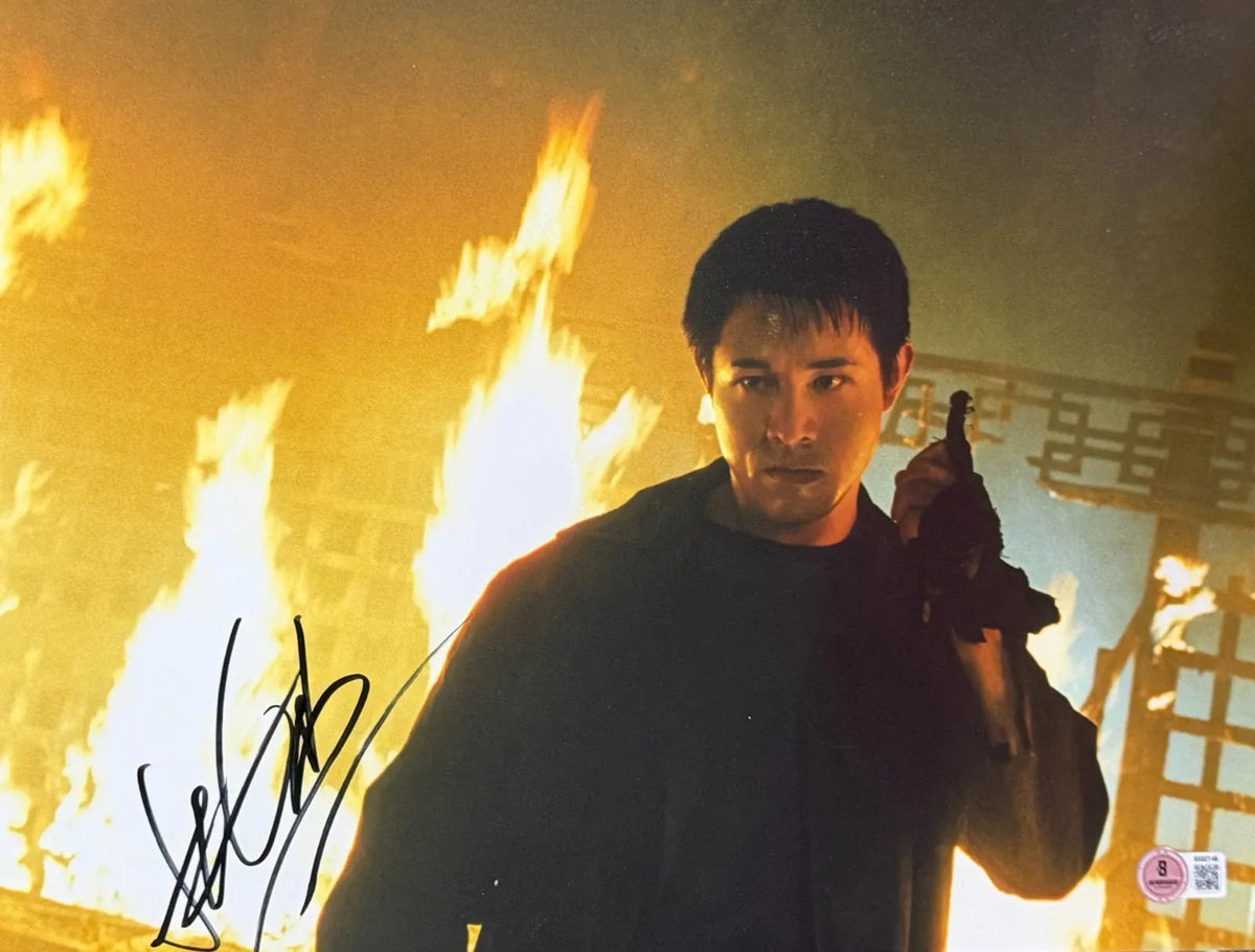 Jet Li Authentic Autographed 11x14 Photo - Romeo Must Die