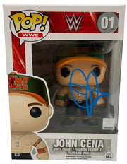 John Cena Authentic Autographed John Cena WWE 01 Funko Pop Figure