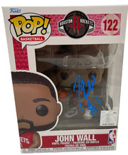 John Wall Houston Rockets autographed Funko Pop #122 with certificate of authenticity