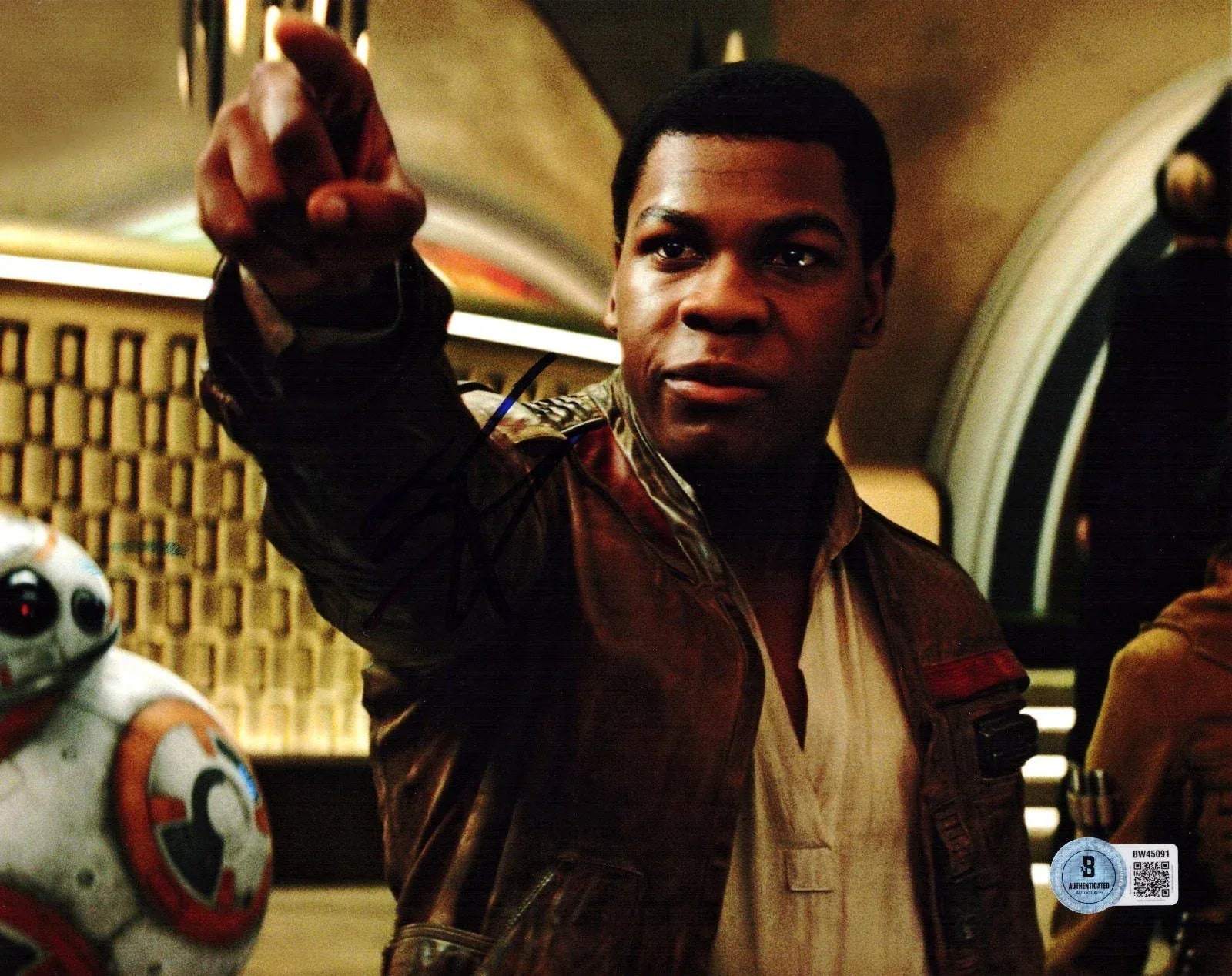 John Boyega signed Star Wars 8x10 photo — Beckett authenticated