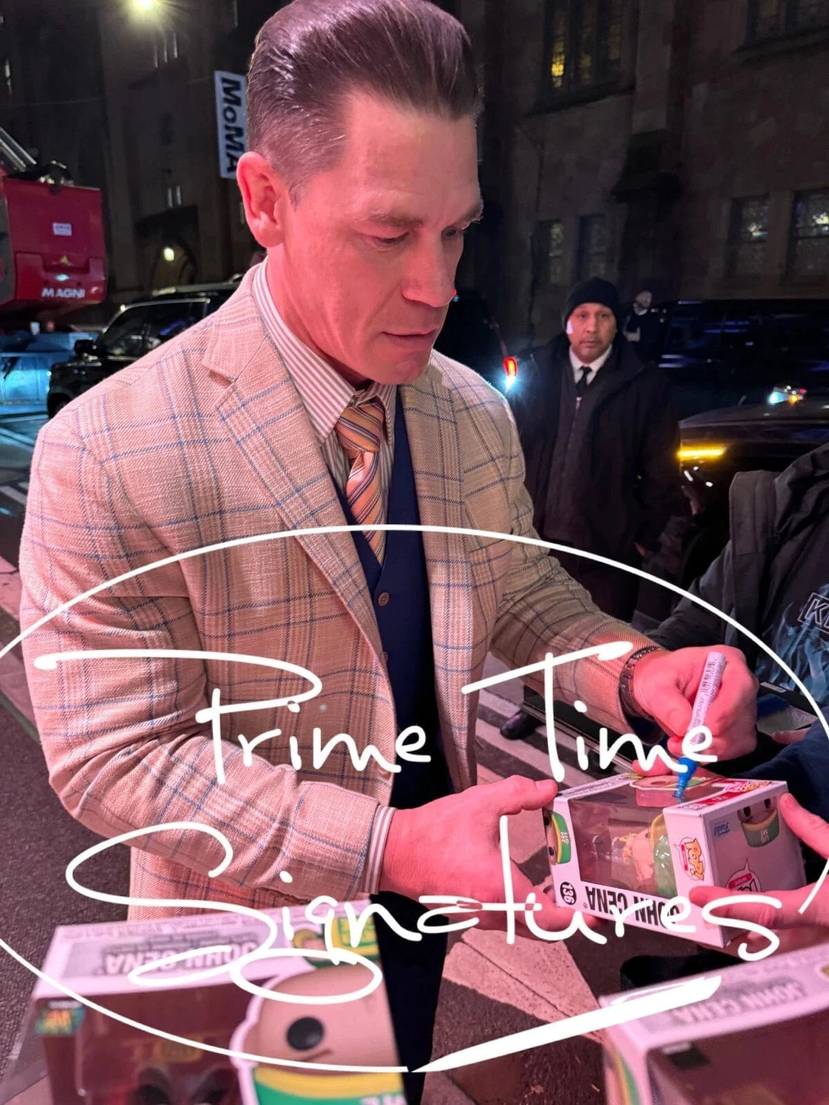 John Cena Signed Funko from WWE Beckett COA - Item #2 - Alternate Angle