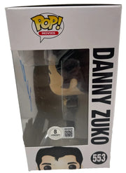 John Travolta Danny Zuko Grease 553 Funko Pop Figure - COA and hologram detail