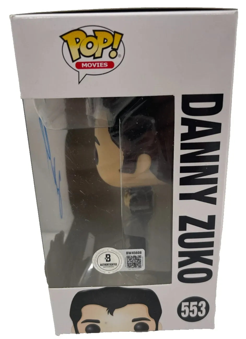 John Travolta Danny Zuko Grease 553 Funko Pop Figure - COA and hologram detail