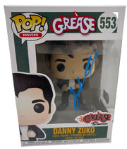 John Travolta Danny Zuko Grease 553 Funko Pop Figure with Beckett COA