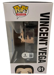 John Travolta signed item - COA and hologram detail