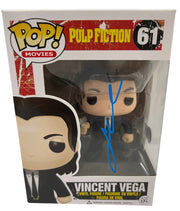 John Travolta signed Vincent Vega Pulp Fiction Funko Pop with Beckett COA