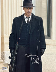 Johnny Depp Signed 11x14 Photo from Public Enemies Beckett COA - Item #1