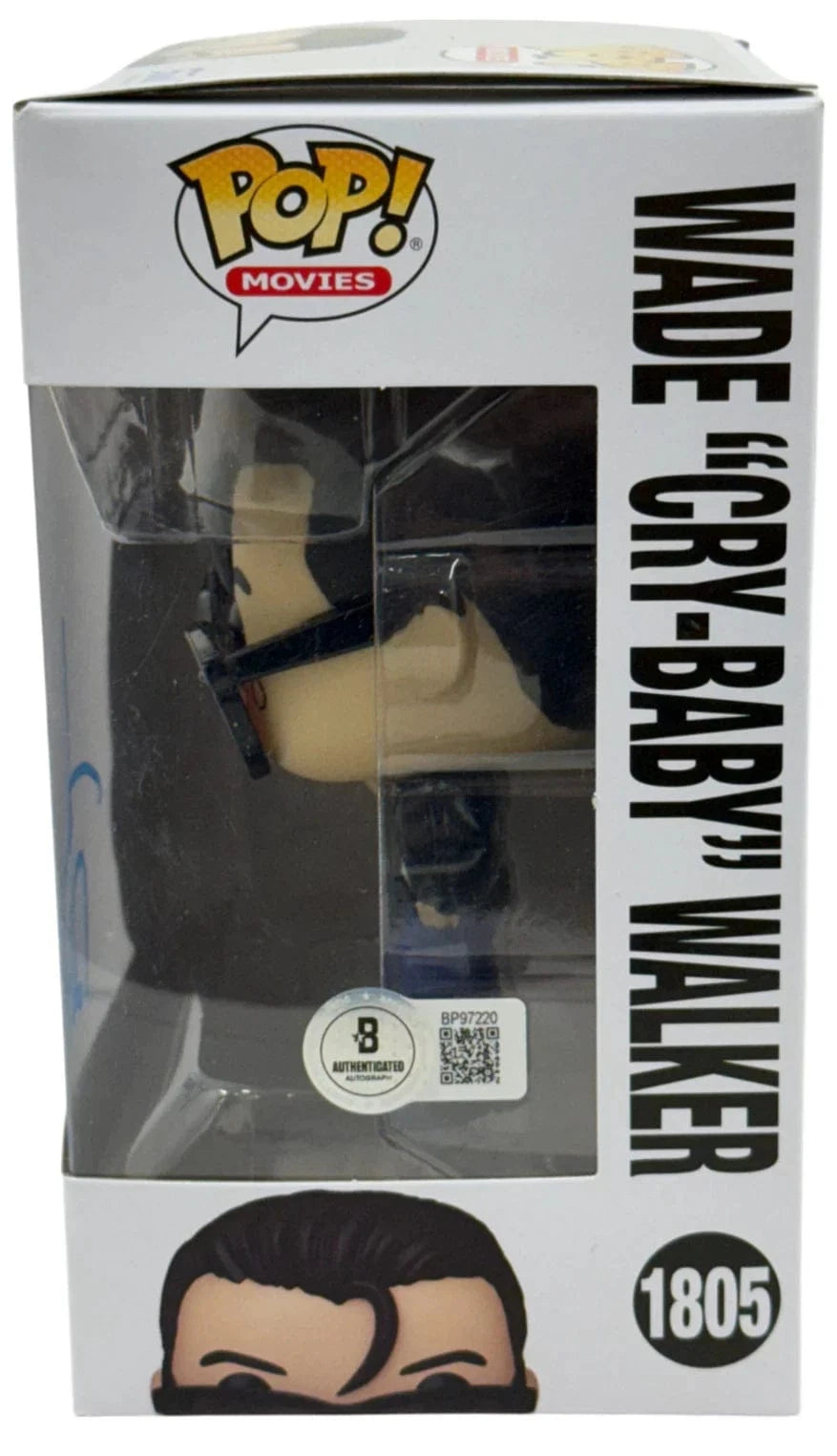 Johnny Depp Signed Funko from Cry-Baby Beckett COA - Detail View