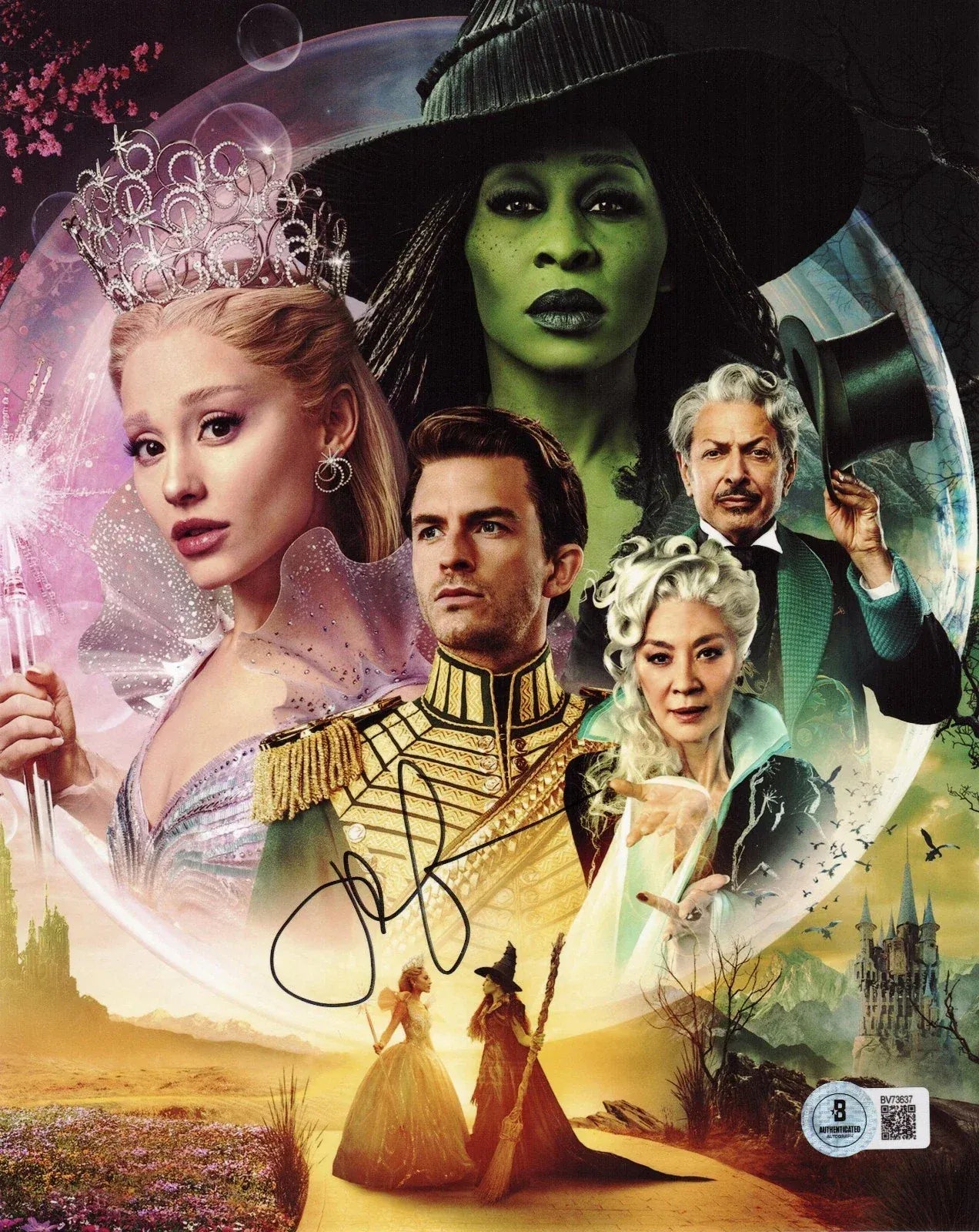 Jon M. Chu signed Wicked 8x10 photo — Beckett authenticated