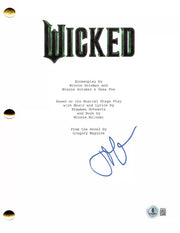 Jon M. Chu Signed Script from Wicked Beckett COA