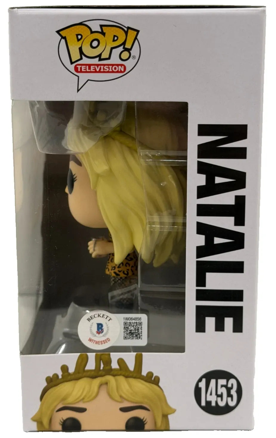 Juliette Lewis Authentic Autographed Natalie Yellowjackets 1453 Funko Pop Figure - Beckett authentication hologram