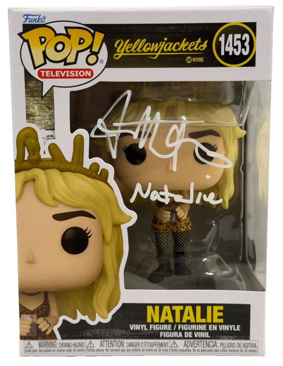Juliette Lewis Authentic Autographed Natalie Yellowjackets 1453 Funko Pop Figure