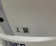 Justin Jefferson Signed NFL Helmet Beckett COA - Item #4 - Detail View