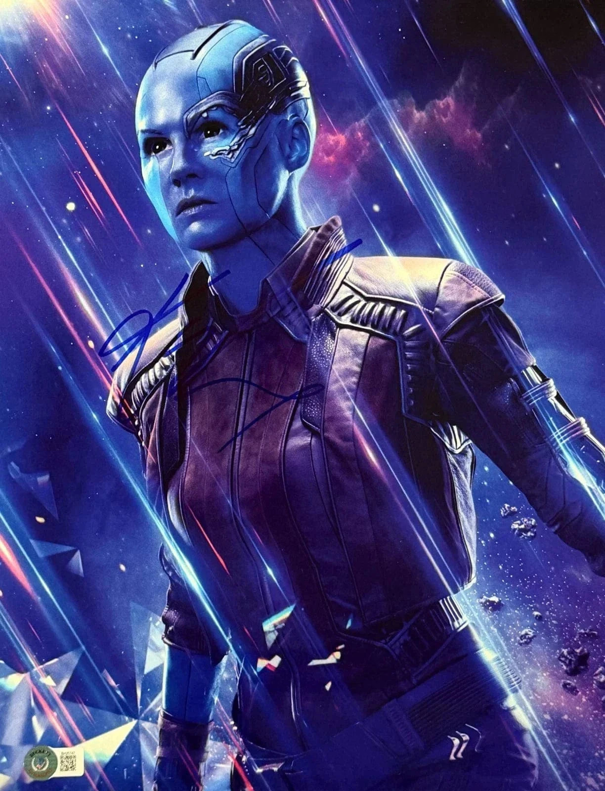 Karen Gillan Signed 11x14 Photo from Guardians of the Galaxy Beckett COA - Item #1